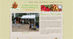 Desktop Screenshot of macueillette.net